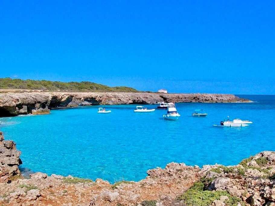 Pura Vida Apartamento Con Piscina Cala'N Blanes  Esterno foto