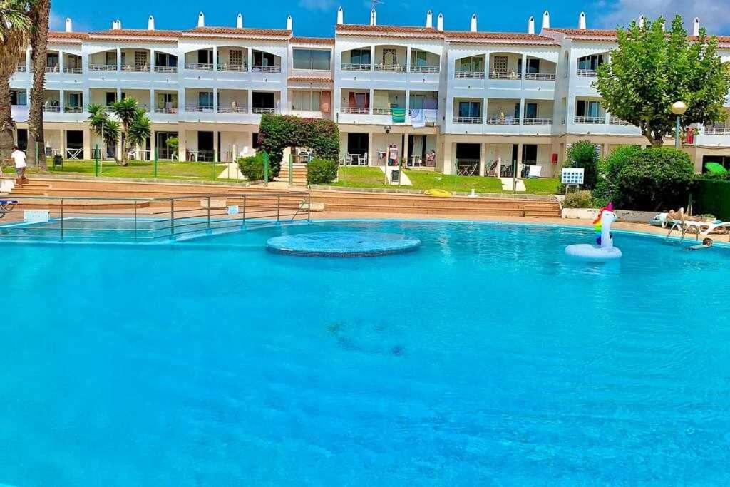 Pura Vida Apartamento Con Piscina Cala'N Blanes  Esterno foto